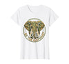 Mademark Be the Elephant Strength and Wisdom Design T-Shirt - Women - size chart