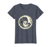 Mademark Elephant Mom and Baby Trunk Touch Illustration T-Shirt - Women - size chart