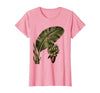 Mademark Just Here for Bananas Funny Monkey Design T-Shirt - Women - size chart