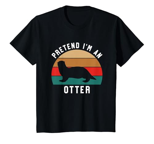 Shirtbooth: Halloween 2019 Simple Halloween Costume Otter Lover Pretend I'm an Otter T-Shirt - size chart