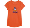 SANRIO Hello Kitty Halloween Spooky Pumpkin T-Shirt - size chart