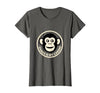 Mademark Chaos Is My Cardio Funny Monkey Design T-Shirt - Women - size chart