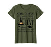 Funny Halloween Witch Hat Tee Shirt Some Days You Have to Put On Hat and Remind Them T-Shirt - size chart
