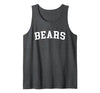 Bears - Designs Bears Tank Top - size chart