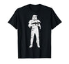 Star Wars Halloween Stormtrooper Mummy Wraps T-Shirt - size chart