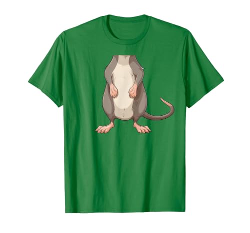 Mouse Headless Halloween Clothing Co. Funny Mouse Headless Rat Body Last Minute Halloween T-Shirt - size chart