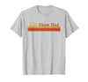 Showing Cattle T-Shirts And Apparel Show Dad - Fun Distressed Look for Showing Pigs T-Shirt - size chart