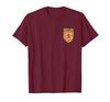 SCOTLAND COAT OF ARMS LION SCOT SCOTTISH Scottish Lion Emblem Scotland Flag Coat of ARMS Independence T-Shirt - size chart
