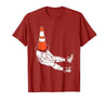 Halloween Shirts Traffic Cone Men Women Kids Traffic Cone Halloween Costume Funny Lazy Men Women Kids T-Shirt - size chart