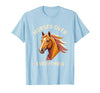 Mademark Horses Over Everything Women's Equestrian Design T-Shirt - Men - size chart