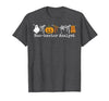 Behavior Analyst Halloween ABA Ghost Boo-havior Boo-Havior Analyst Pumpkin Ghost ABA Therapist Halloween T-Shirt - size chart