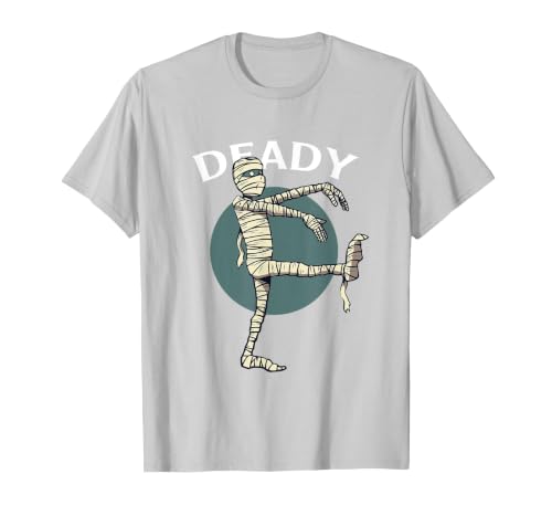 Mummy Deady Matching Halloween costume Mummy Deady Matching Mom Dad Halloween Funny Couples T-Shirt - size chart