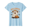 Bullsheet Highland Cow Ghost Halloween Tees Moo... I Mean Boo Bullsheet Highland Cow Ghost Halloween T-Shirt - size chart