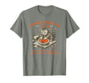 spooky biscuits club shirt Spooky Biscuits Club we Raise Spirits and Knead Biscuits T-Shirt - size chart