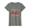 Long Distance Relationships Gifts Someone in Buffalo Loves Me Relationship Couple New York T-Shirt - size chart