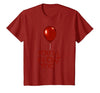 Halloween Funny Trick or Treat Shirt for Kids TeeZ Kids You'll Float Too Costume Halloween Shirts Boys Girls T-Shirt - size