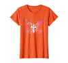 Butterfly Prayer Graphic Jesus Christian Cross Butterfly Prayer Jesus Christian Cross Floral Pattern T-Shirt - size chart