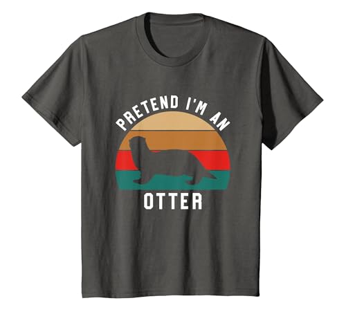 Shirtbooth: Halloween 2019 Simple Halloween Costume Otter Lover Pretend I'm an Otter T-Shirt - size chart