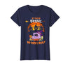 Humor Halloween Costume 2020 My Broom Broke So Now I Quilt - Quilting Halloween T-Shirt - size chart