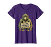 Mademark Clean Primate Energy Monkey Sober Men Design T-Shirt - Women - size chart