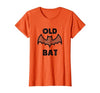 Funny Halloween tees for men and women Vintage Old Bat tee for Halloween and Birthdays T-Shirt - size chart