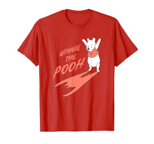 Disney Winnie The Pooh Halloween Casting Scary Shadow T-Shirt - size chart