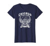 Camelot71 Chicago Classic Retro Vintage Illinois Windy Rock'n'Roll T-Shirt - size chart
