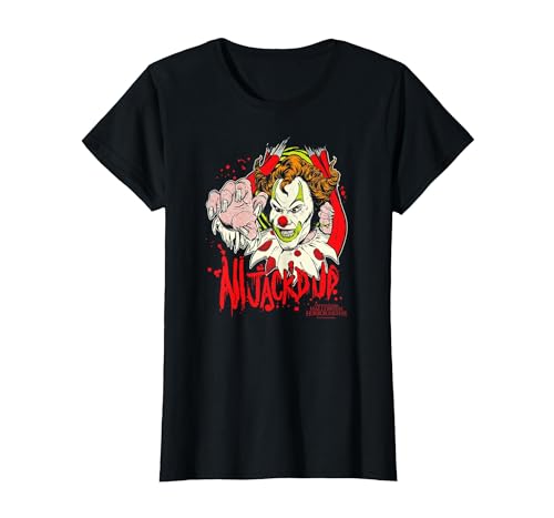 Halloween Horror Nights HHN Jack The Clown All Jack’d Up T-Shirt - size chart