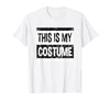 Vintage This Is My Costume Tshirt Bruh Party Retro This is My Costume Shirt Men Women Kids for Halloween T-Shirt - size chart