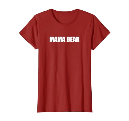 Mademark Mama Bear T-Shirt - size chart
