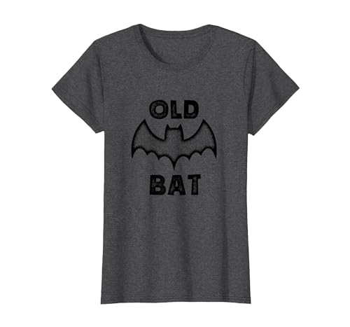 Funny Halloween tees for men and women Vintage Old Bat tee for Halloween and Birthdays T-Shirt - size chart