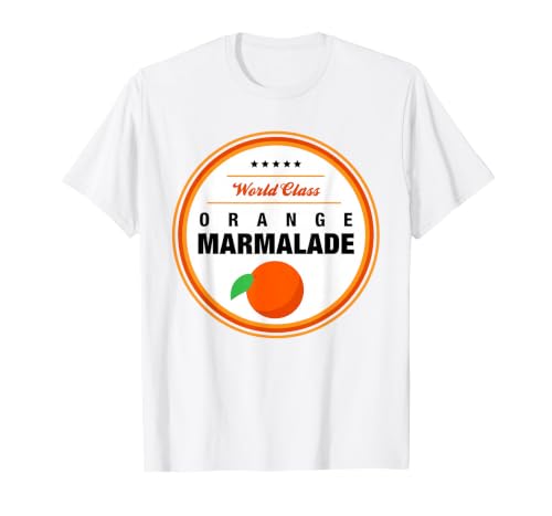 Matching Group Halloween Costume Orange Marmalade T-Shirt - size chart