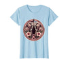 Mademark Elephant Pink Flowers Breast Cancer Awareness T-Shirt - Women - size chart