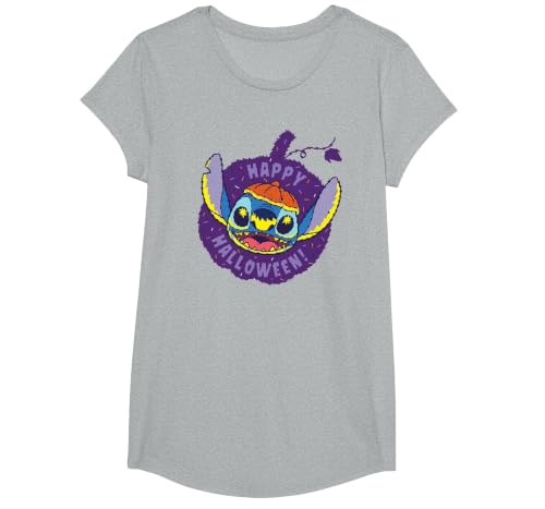 Disney Lilo & Stitch Jack-o’-Lantern Pumpkin Happy Halloween T-Shirt - size chart