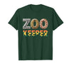 Zoo Keeper Costume Adult Party Safari Zookeeper Zoo Keeper Costume Adult Halloween Party Safari Zookeeper T-Shirt - size