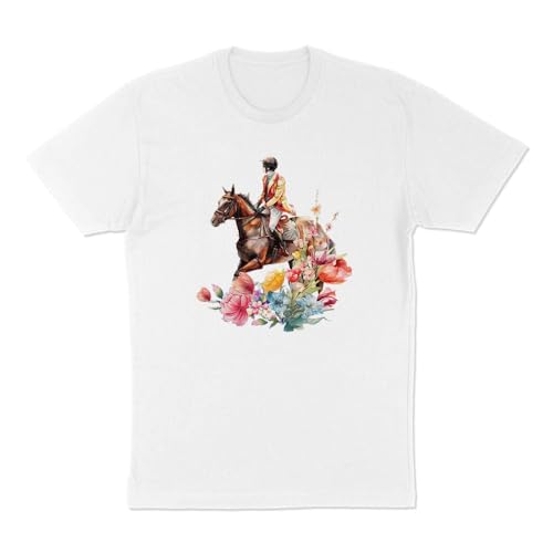 TeesAndTankYou Spring Horseshoe Watercolor Shirt Unisex - size chart