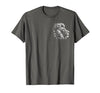 MyAnimal - Your Favourite Animal Wear Lion Head - Cool Portrait of a Proud Lion on Chest T-Shirt - size chart