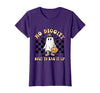 Halloween Pumkin Trick Or Treat Apparel No Diggity About to Bag It Up Trick Treat Candy Halloween T-Shirt - size chart
