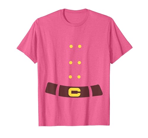 Dwarf Elf Halloween Costume Dwarf Costume Last Minute Halloween Costume T-Shirt - size chart