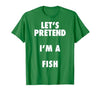 Halloween Costumes MV&SG Fish Halloween Costume, Let's Pretend I'm a Fish Shirt T-Shirt - size chart