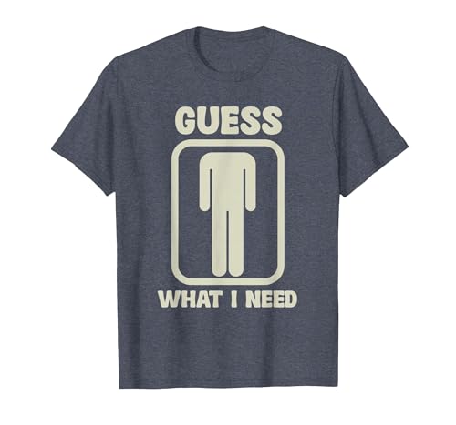 Humor Head Halloween Party Fun Guess What I Need Head Graphic T-Shirt - size chart