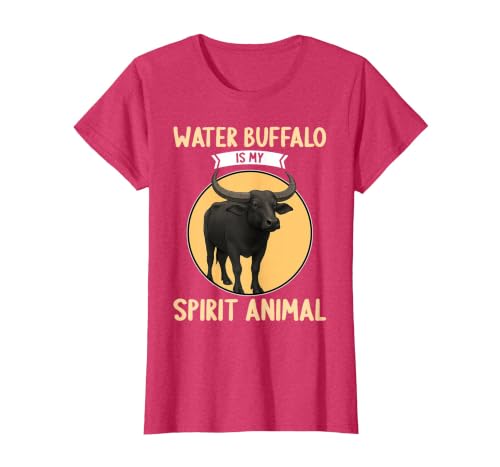 Water Buffalo Lovers Shop Water Buffalo is My Spirit Animal Water Buffalo T-Shirt - size chart