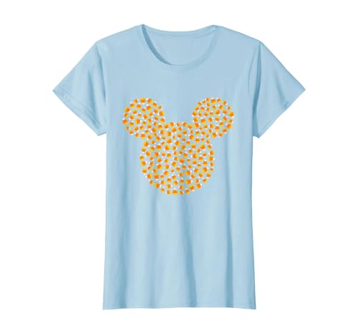 Disney Mickey Mouse Candy Corn Halloween T-Shirt - size chart