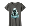 Mademark Polar Bear Lone Ice Floe Arctic Drift Illustration T-Shirt - size chart