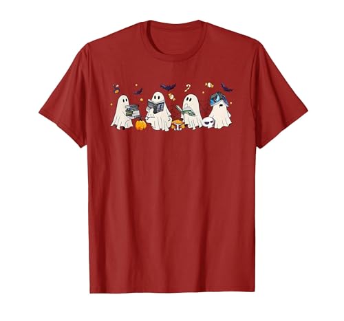Bookish Ghost Throne Of Glass Halloween Tees Bookish Ghost Throne of Glass Halloween T-Shirt - size chart