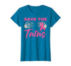 Amb Breast Cancer Awareness Month Warrior Survivor Save The Tatas Breast Cancer Pink Ribbon Skeleton Halloween T-Shirt -