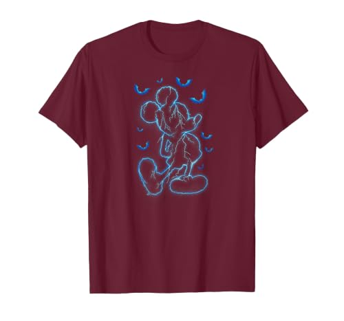 Disney - Mickey Lightning Halloween T-Shirt - size chart
