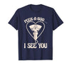 Ultrasound Tech Halloween Spooky Sonographer Gift Ultrasound Tech Xray Technician Spooky Sonographer Halloween T-Shirt -
