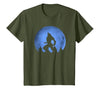 Ideas Halloween costume " Wolf moon " Wolf Halloween Costume Werewolf Blue Moon Scary for Men Boys T-Shirt - size chart