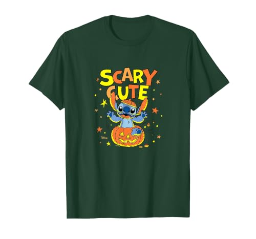 Disney Stitch Halloween Fun T-Shirt - size chart